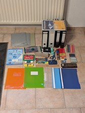 Großes Bürobedarf Set – Leitz Ordner, Mappen, Stifte, Locher, Schulbedarf, etc.
