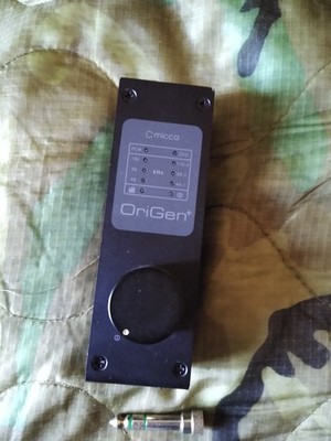 Micca OriGen plus DAC headphone and speaker amplifier USB compatible.