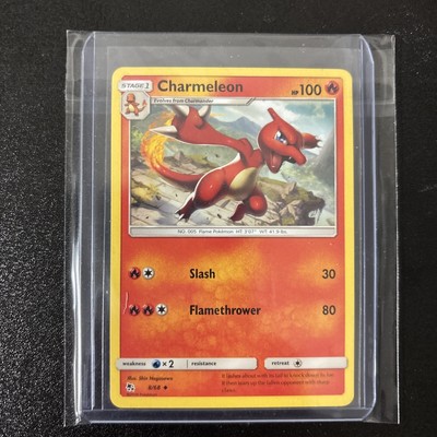 Charmeleon 8/68 Reverse Holo – Hidden Fates 2019 Pokémon TCG Card (NM, English)