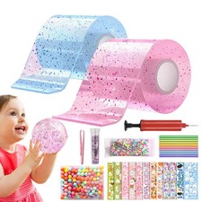 Nano Tape Bubble Kit Blowing Kid's Kneading Nano Bubble Tape Adhesive Bubble