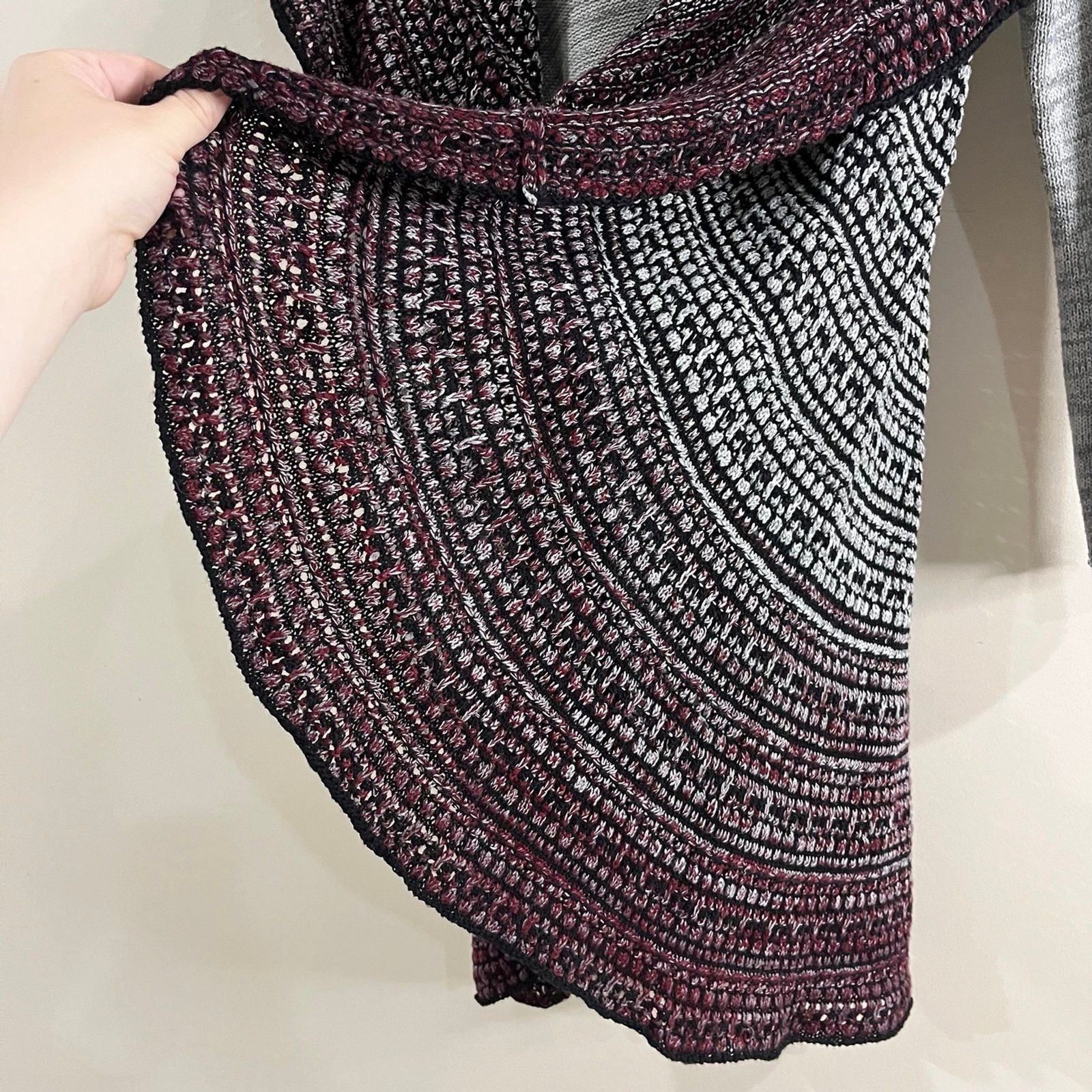 Soft Surroundings Circle Open Front Cardigan Swea… - image 4