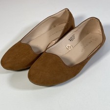 Ladies Primark Brown Tan Dolly Shoes UK Size 5 EUR 38