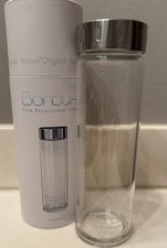 Boroux Original Pure Borosilicate Glass Bottle 16.9 oz / .5 liters - gently used