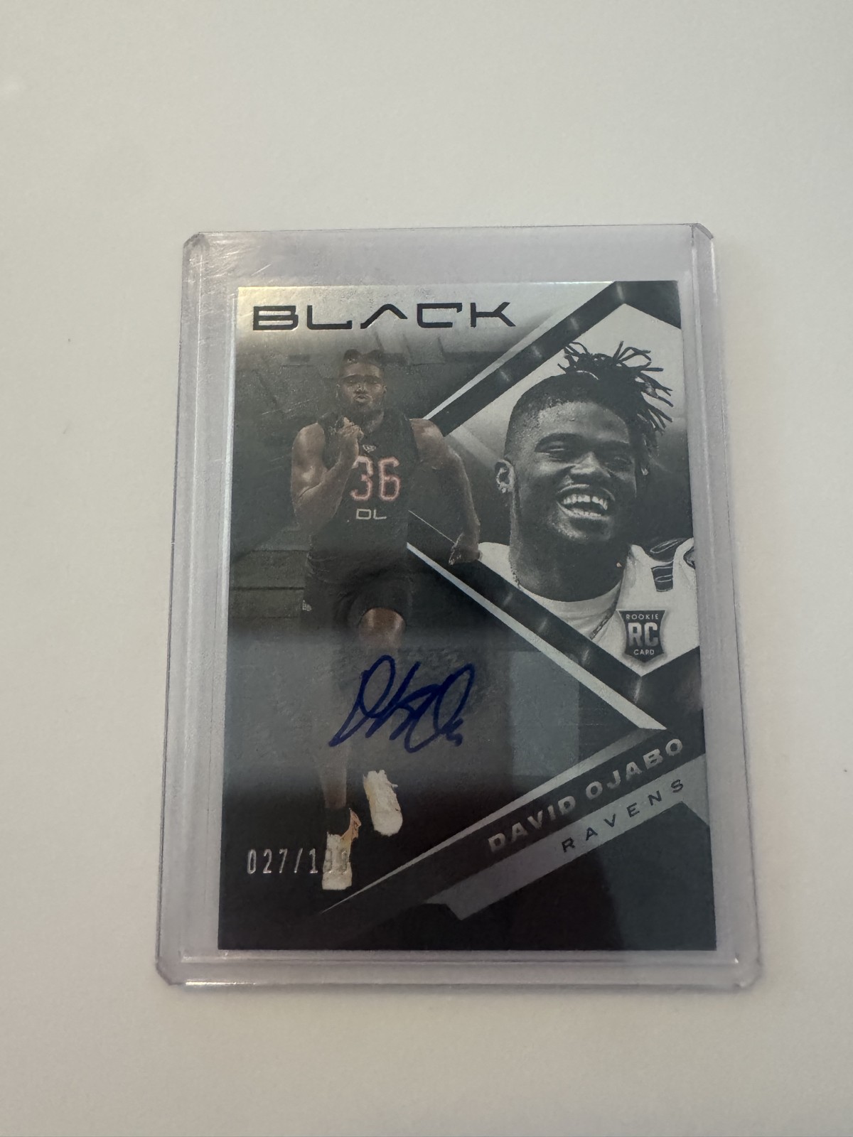 David Ojabo Panini Black #162 Autograph