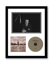 Dennis Quaid Autographed Signed 11x14 Custom Framed CD Photo Fallen ACOA