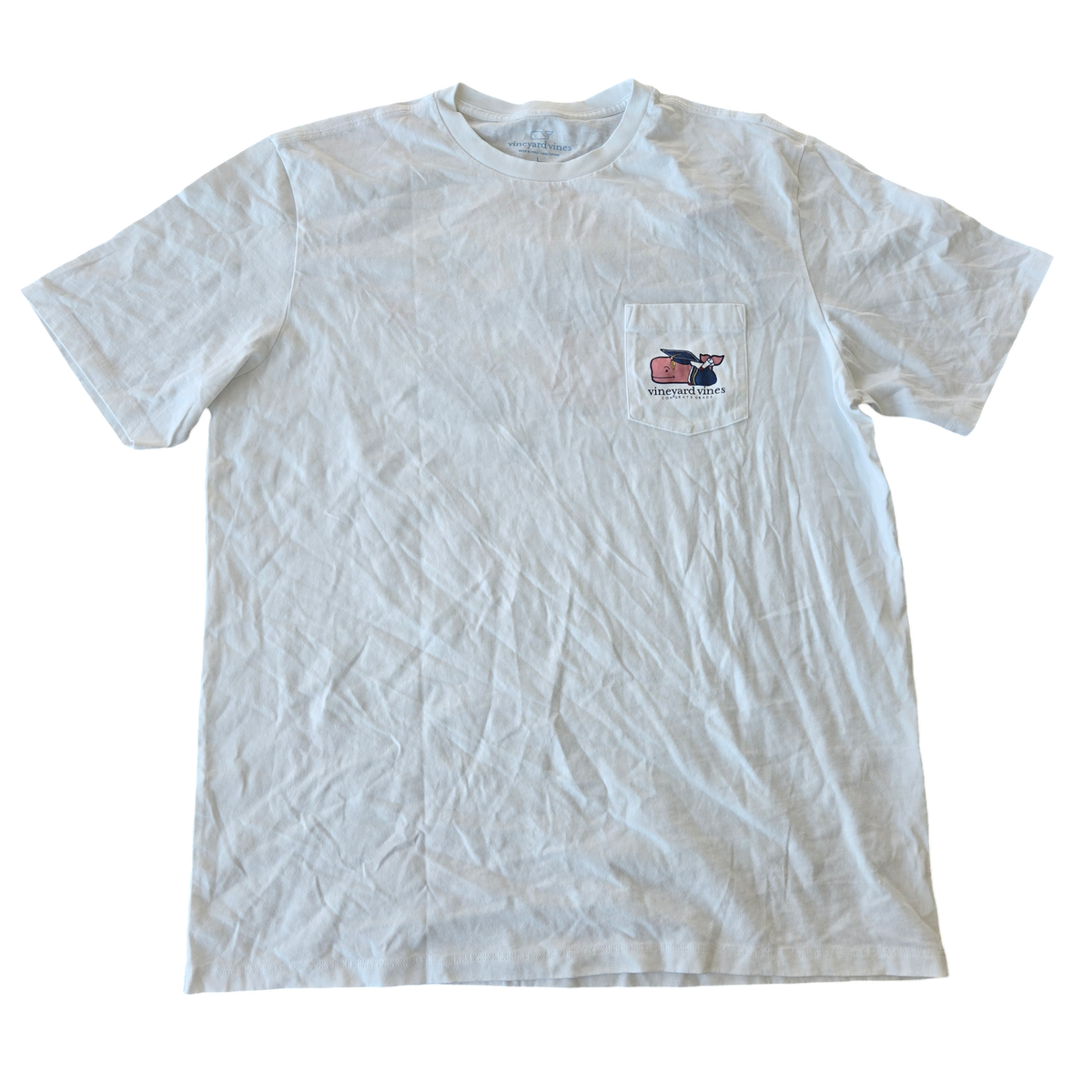 Vineyard Vines 2001 Grad Short Sleeve T-Shirt Tee Size L NWT