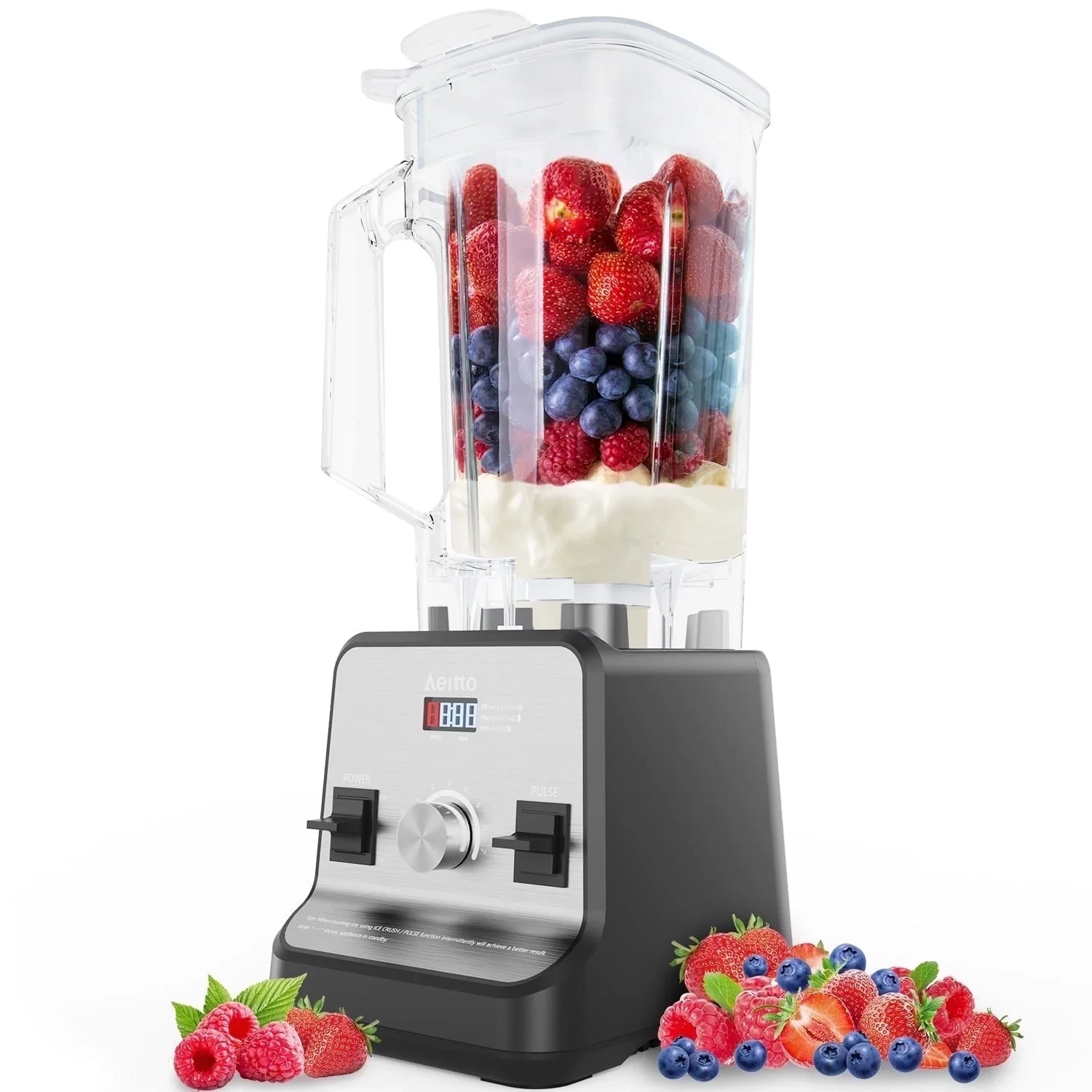 1500W High Speed Blender 68oz Professional Smoothie Ice Crush Blender