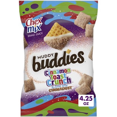 Chex Mix Muddy Buddies Cinnamon Toast Crunch 4.25 Ounce (Pack of 1), brown