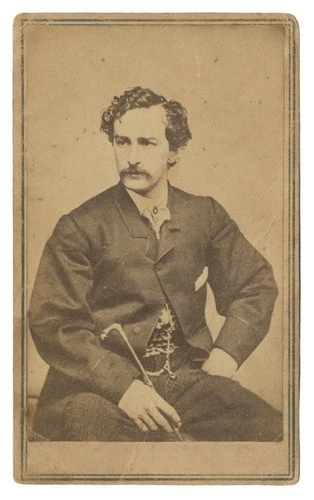 John Wilkes Booth Carte de Visite