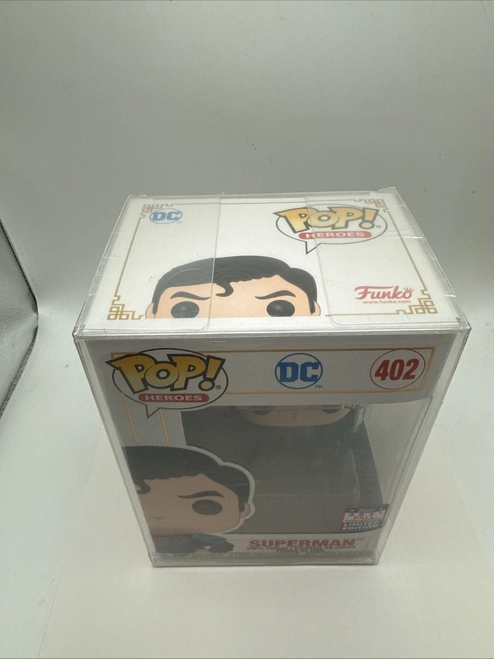 Funko POP! DC Heroes: Imperial Palace Superman Black Metallic China Exclusive - Image 2 of 4