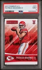 2017 Panini Rookies & Stars #201 Patrick Mahomes Ii PSA 9 M24005481