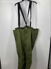 Bass Pro Shops Mens Green Hunting Fishing Bone Dry Bib Overalls Pants Size 3XL