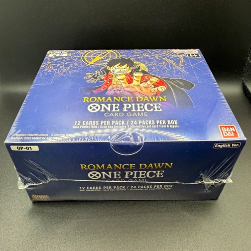 Bandai One Piece Card Game Romance Dawn OP-01 English Booster Box 24 Packs