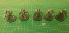 GW Warhammer 5x Cataphractii Terminators Assembled 1 painted iron hands