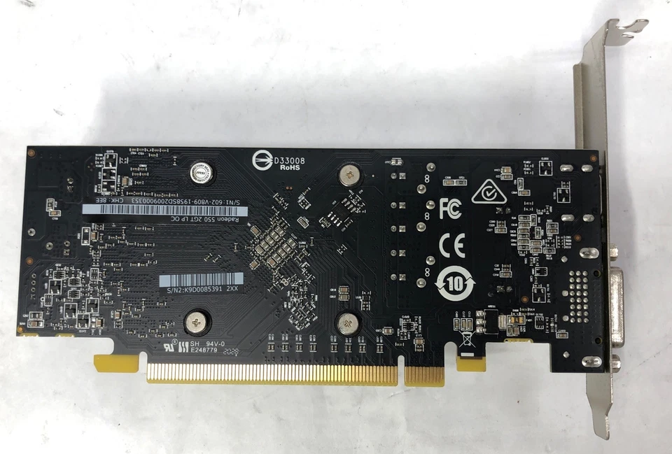 MSI Radeon RX 550 2GT LP OC 2GB GDDR5 Video Card (912-V809-2635) Low Profile - Image 3 of 4