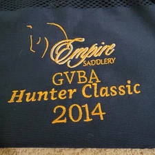 NWT Horseware Rambo Net Cooler, GV Breeders' Association Hunter Classic Navy 78"