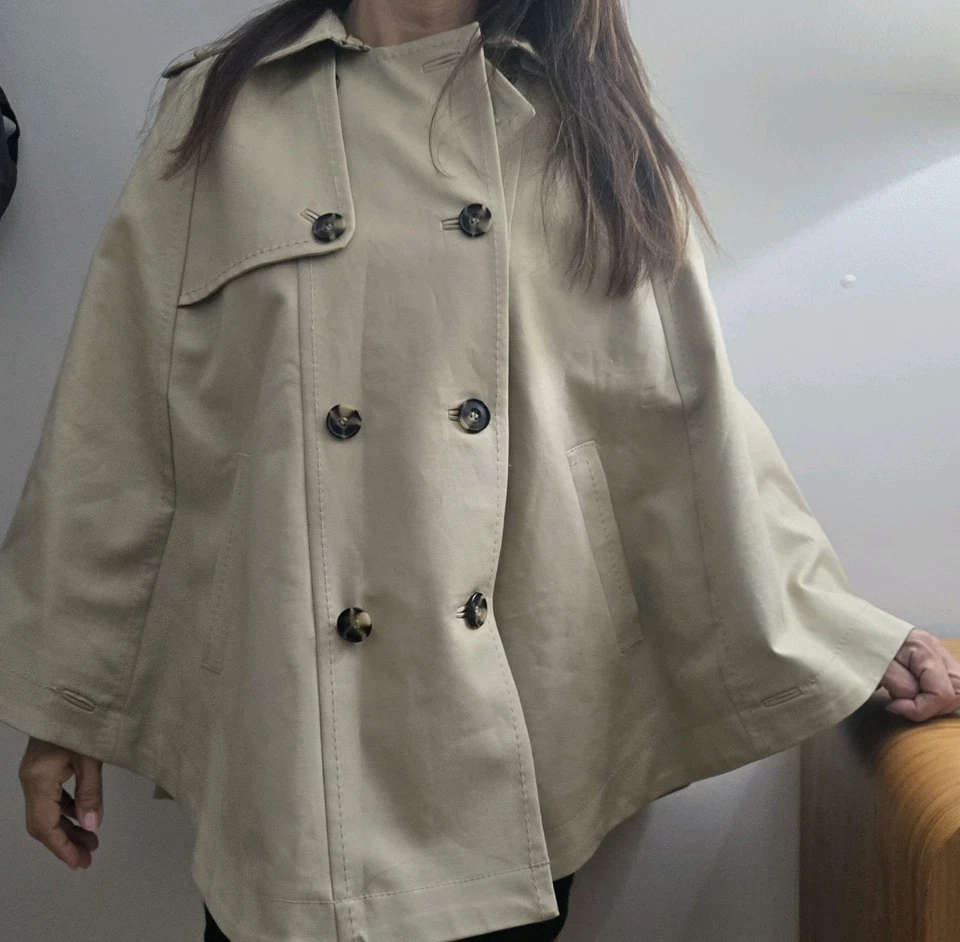 NTW The Limited Collection inspired by Scandal Tan Cape Jacket size L - Image 3 of 4