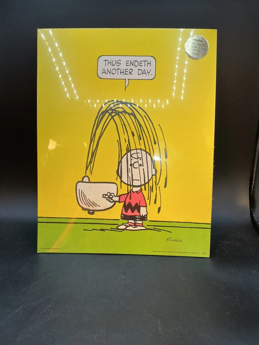 vintage snoopy poster products for sale | eBay