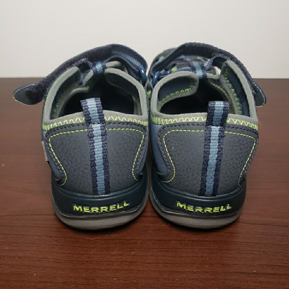 Merrell Hydro Hiker (MY53375) sandalo ragazzo taglia 5w blu verde scarpe acqua