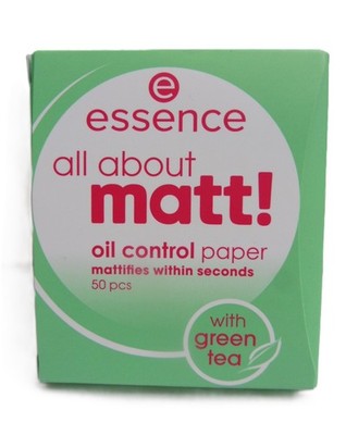 essence Mattierendes Papier All About Matt! Oil Control Paper, 50 Stück