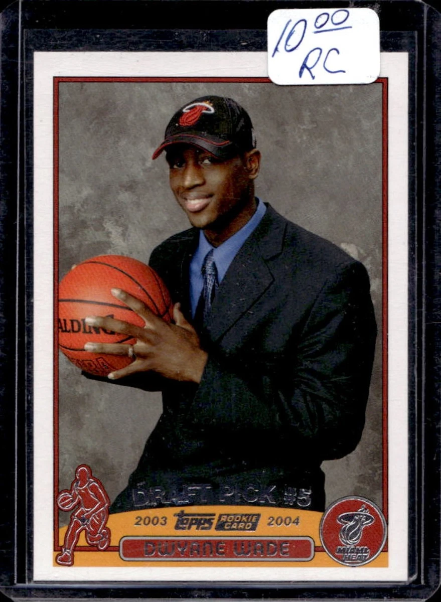 DWYANE WADE ルーキーカード Amazon.com: 2003-04 Topps Basketball #225 Dwyane Wade Rookie Card