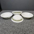 Vtg Pyrex Corelle Spring Blossom Crazy Daisy Cereal Side Soup Fruit Bowl Lot X 4
