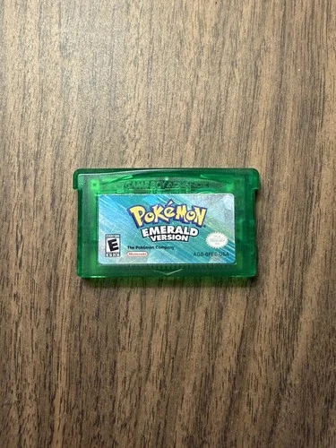 Pokémon Emerald Version Nintendo Game Boy Advance Authentic & Tested