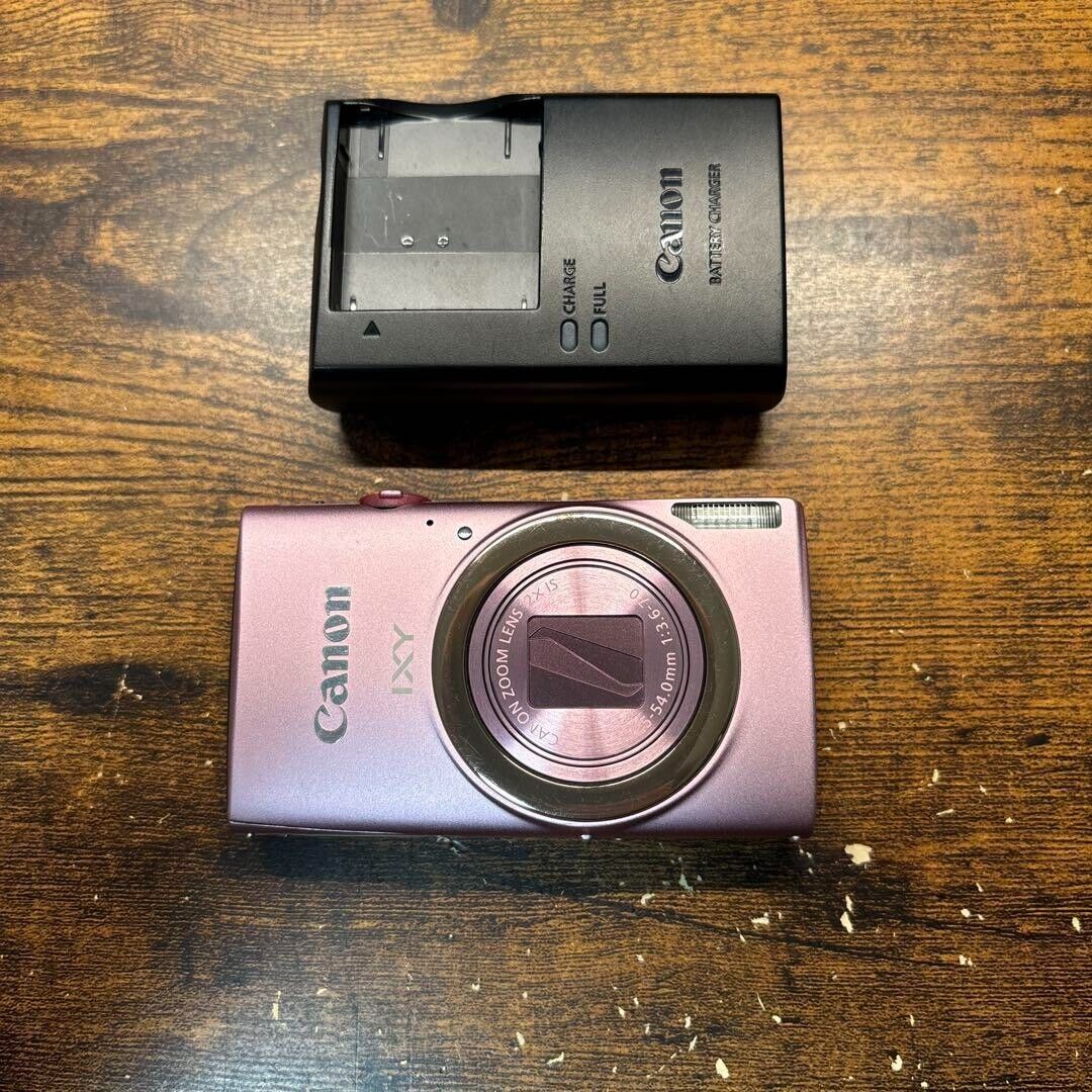 Canon Digital Camera IXY 630 12x Optical Zoom Pink Used Japan Canon Digital Camera IXY 630 12x Optical Zoom Pink Used Japan