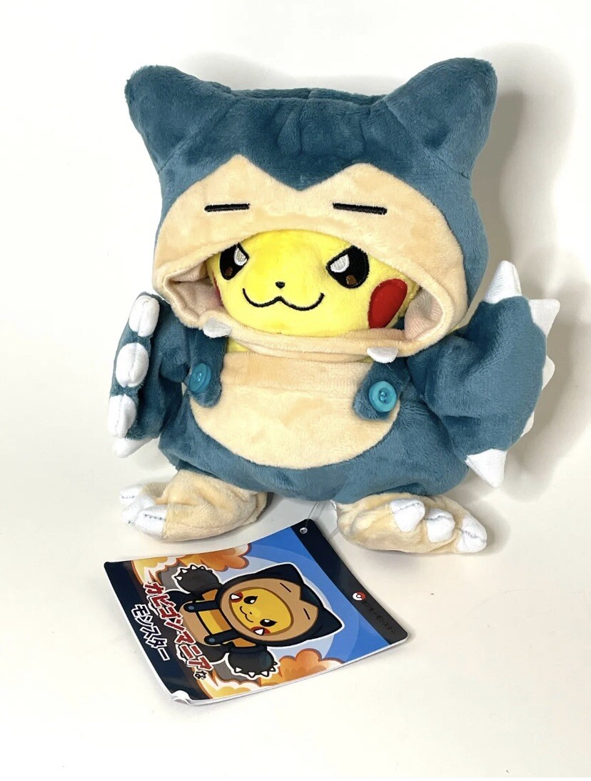 Pikachu Plush Cosplay Pokemon Snorlax Brand New