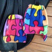 English, Iron Covers, Stirrup Protectors, Bags