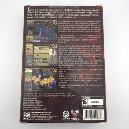 Crusader Kings, 2004, Small Box, New & Sealed - Picture 3 of 8