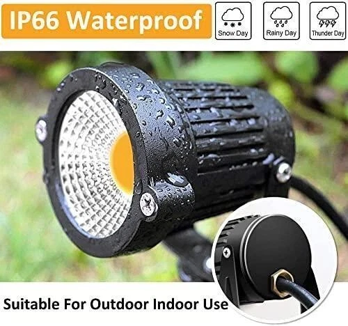 ZUCKEO Low Voltage Landscape Lights LED Landscape Lighting 5W 12V