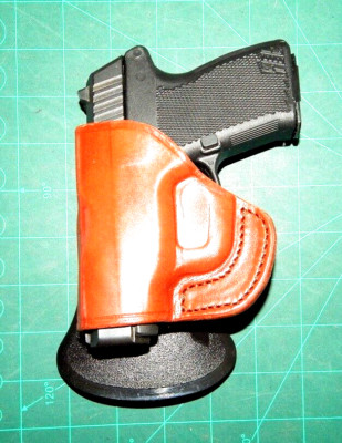 Tagua PD2-018 LH Leather Paddle Holster KelTec PF9 P11 Ruger LC9 LC380 No Laser