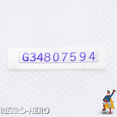 Seriennummer für GameBoy Classic Serial Number Sticker ID DMG-01 Game Boy Label 