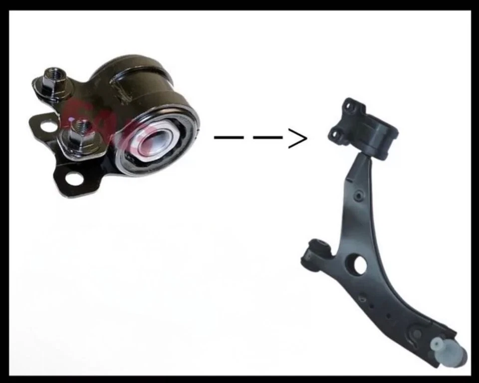 2 ВТУЛКИ ПЕРЕДНЕГО НИЖНЕГО РЫЧАГА УПРАВЛЕНИЯ ДЛЯ VOLVO C30 C70 S40 V50 БЕСПЛАТНАЯ ДОСТАВКА - Изображение 2 из 2