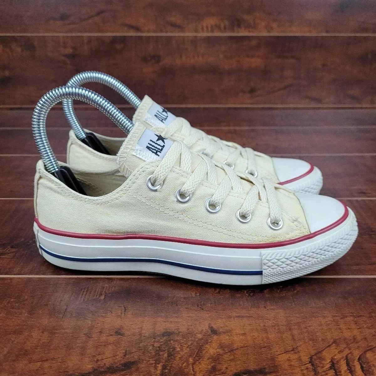 Converse Chuck Taylor All-Star Low Off-White Sneakers Kids Youth Size | eBay