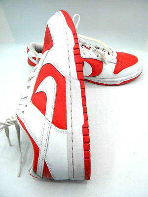 NIKE Dunk Low DD1391-600 Red White Low Top Athletic Shoes Size Men's EU 40 US 7