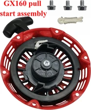 GX160 Pull Start Assembly w/Recoil Starter Rope for Honda GX200 GX120 Pull Cord