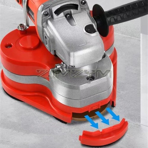 Hand-held Three-head Dust-free Sander Floor Grinder Edges Concrete Walls - Picture 11 of 17