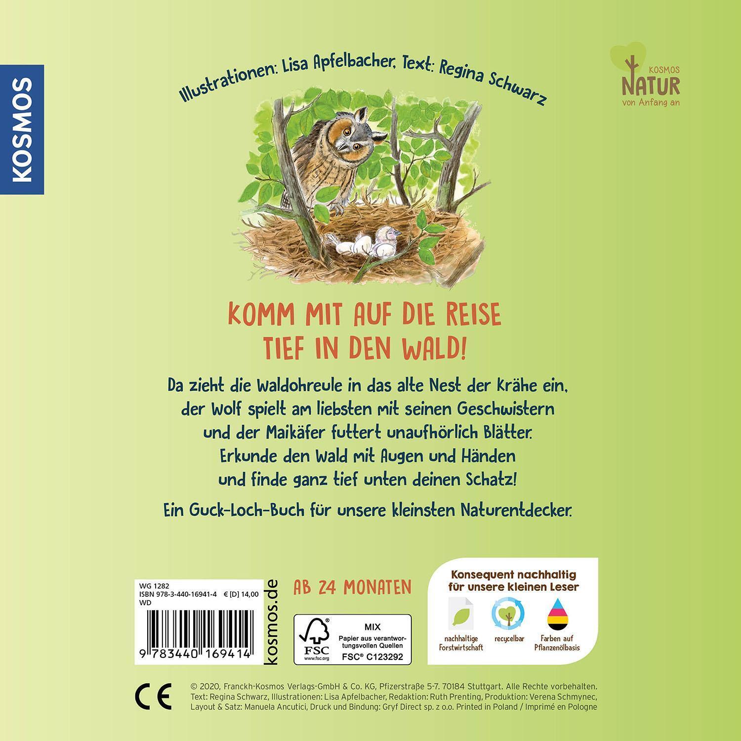 Thumbnail - Guck Mal Tief In Den Wald | Lisa Apfelbacher (u. A.) | Deutsch | Buch