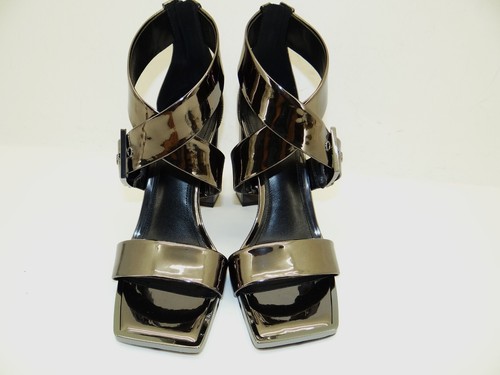 Sandalias de tacón alto DKNY Revelyn Plateau T.39 Gunmetal - Imagen 5 de 11