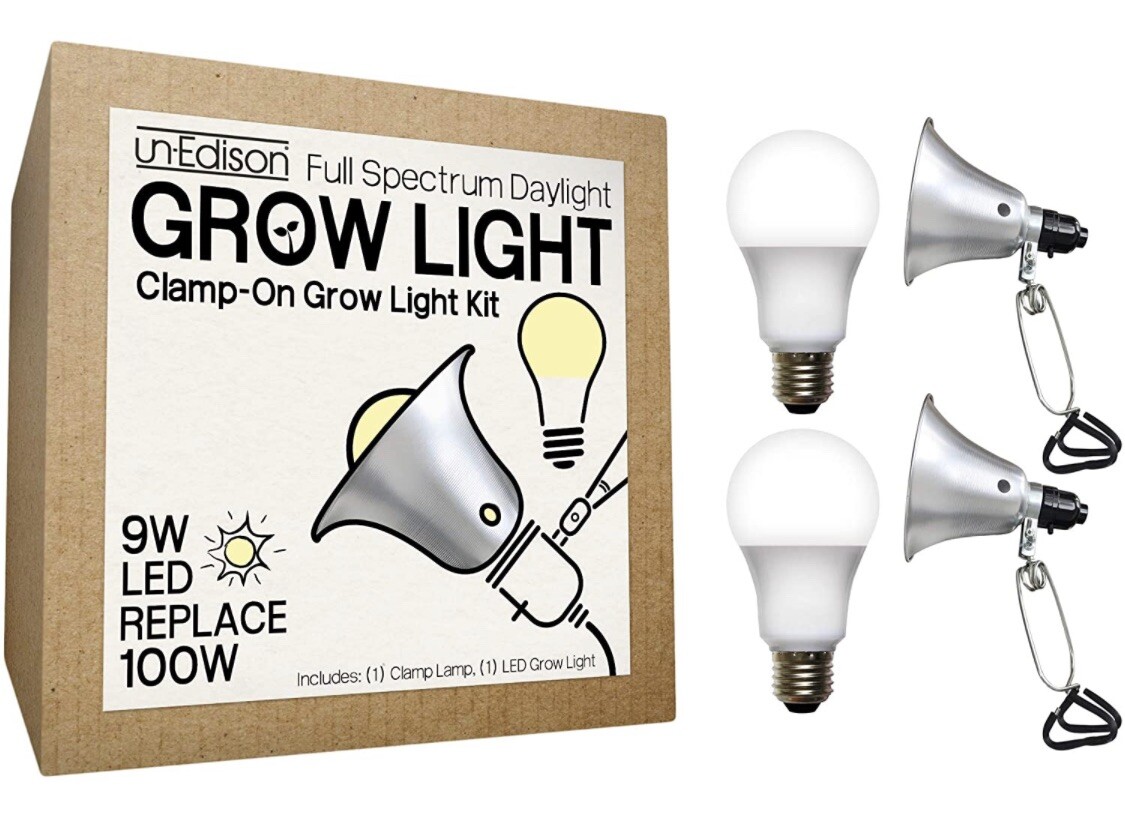 With Clamp Fixture Full Spectrum 2 Pack