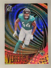 Travon Walker 2022 Panini Donruss Vortex Rookie Card #VTX-17 Jaguars RC