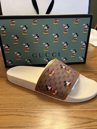 GG Logo Slides Sandals Mens 
