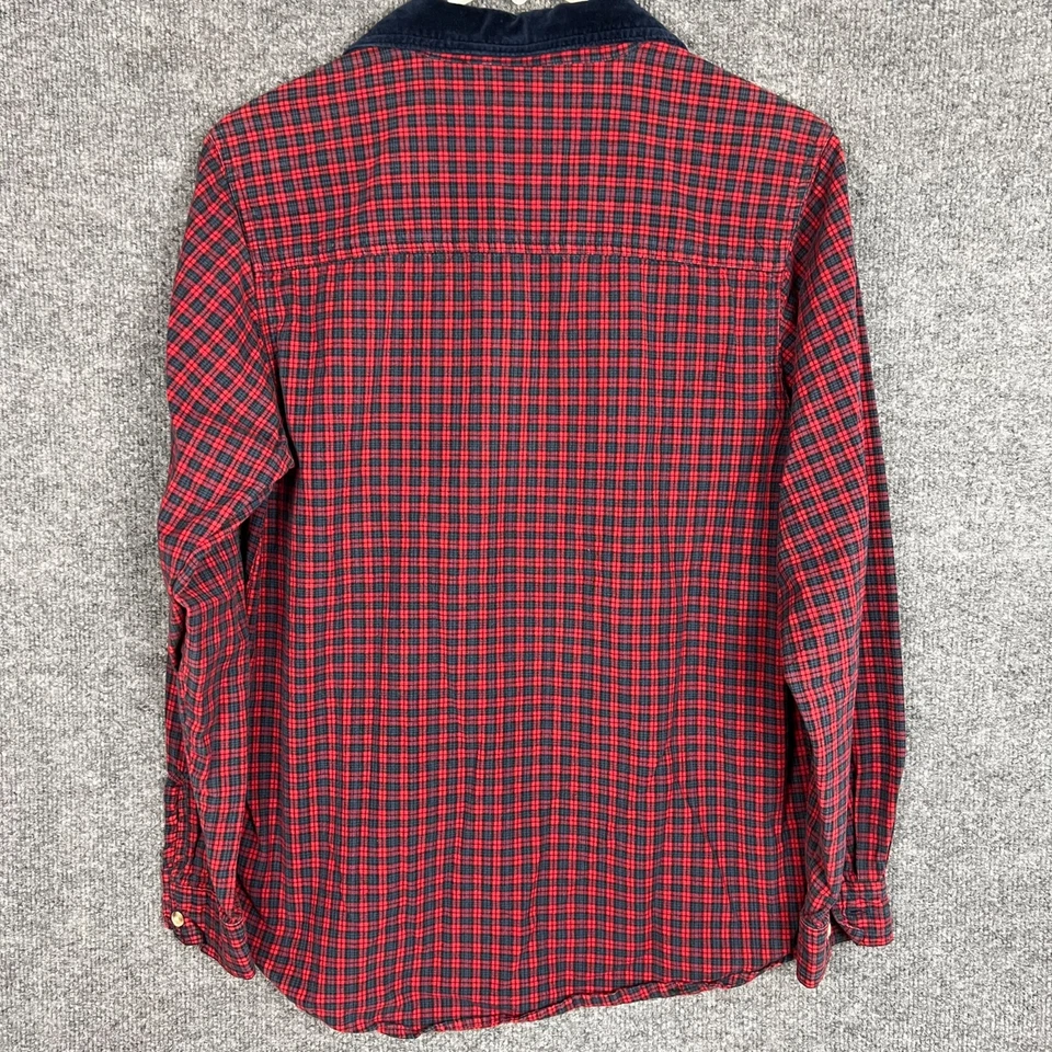 VINTAGE BOBBY BROOKS Christmas Shirt Flannel EMBROIDERED Angels bear S(4/6) - Image 2 of 4