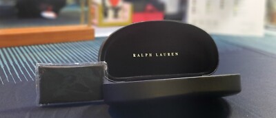 Ralph Lauren Brillenetui Hardcase Schwarz Original