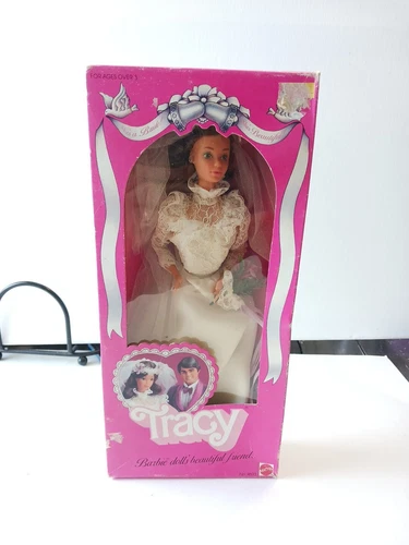 RARE Vintage Barbie Tracy Steffie Face She's a Bride Doll Mattel 1982 4103 NRFB
