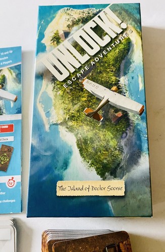 UNLOCK! Escape Adventures THE ISLAND OF DOCTOR SOORSE JD Editions 2017 Complete - Picture 3 of 8