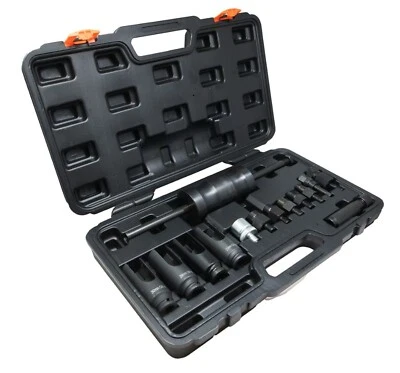 AUTOJACK Diesel Injector Puller Tool Kit Slide Hammer Bosch Delphi Denso Siemens Removal