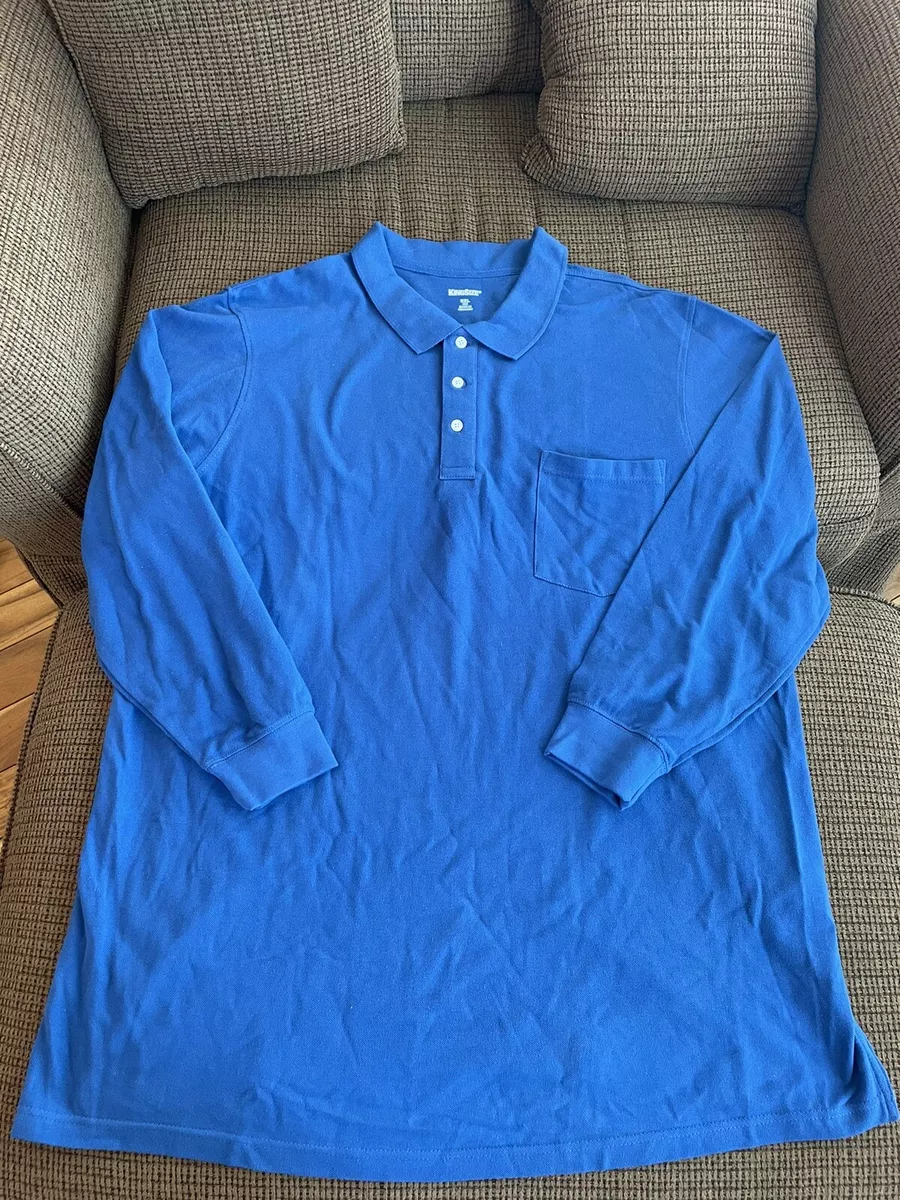 Plus size royal store blue polo shirts